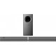 Crystal Audio CASB240 Soundbar 240W 2.1 με Τηλεχειριστήριο Μαύρο